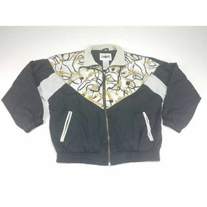 Active Frontier Small Full Zip Windbreaker Jacket Vintage 90s - Picture 1 of 6