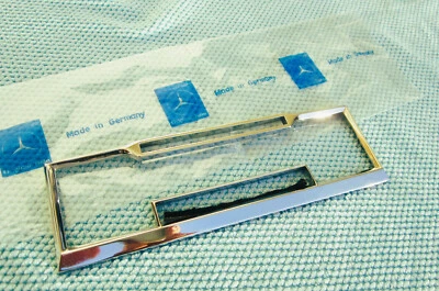 BECKER RADIO-BLENDE ECKIG! EUROPA GRAND PRIX MEXICO CHROM MERCEDES NADELSTREIFEN - Bild 1 von 4