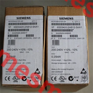 1PCS New Siemens 6SE6420-2AB12-5AA1 - Picture 1 of 1