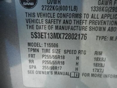 Columna de dirección cambio de piso compatible con 05-09 SAAB 9-7X 304312 Foto 1 de 4