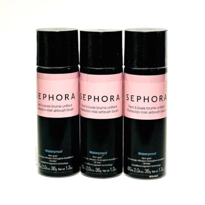 Водонепроницаемый аэрограф Sephora румяна — роза без шипов — 1,3 унции *редкий* упаковка 3 шт. - Изображение 1 из 4