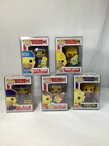 FunkoPop! - The Simpsons Lot Of 5 Tone Rodriguez Signed COA (3) - Picture 1 of 18