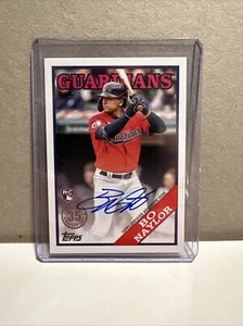 Bo Naylor On Card Auto Topps 2023 Series 2 Card # 88BA-BN - Picture 1 of 2