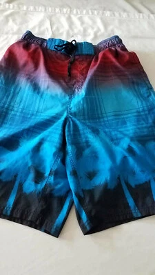 Nike Board Shorts Bañador MULTICOLOR Niños MEDIANO Palmera Tropical Bolsillos Foto 1 de 4