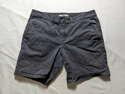 Pantalones cortos chinos Vans de frente plano para mujer talla 3 gris Foto 1 de 4