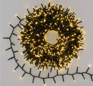 LUCI DI NATALE 140 MINILUCCIOLE LUCE GIALLA CALDA LAMPADINE ALBERO/PRESEPE - Imagen 1 de 1