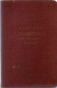 @N94 Manuale logaritmico a cinque decimali Lanza Paravia 1937 - Picture 1 of 1