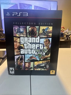 Novo Jogo Selado PlayStation 3 PS3 Grand Theft Auto V Edição de Colecionador  - Imagem 1 de 4