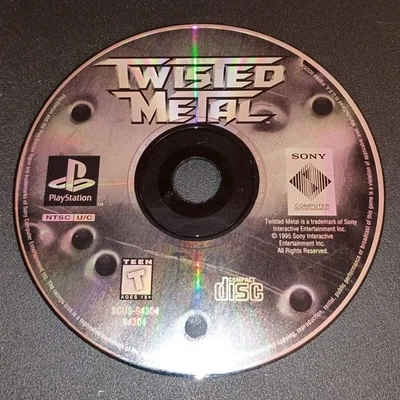 Twisted Metal Sony PlayStation 1 PS1 DISC ONLY Untested - Image 1 of 2