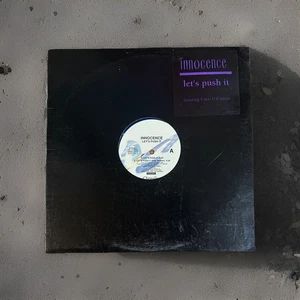 Innocence Let'S Push It 12” PROMO SINGLE Vinyl Record Album-Blue Vinyl-EX - Picture 1 of 3