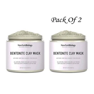 New York Biology Bentonite Clay Powder 1.25 lb – Pack Of 2 - Image 1 of 4
