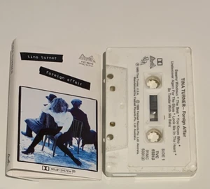 TINA TURNER Foreign Affair Cassette Tape Very Good+ Condition - Picture 1 of 2