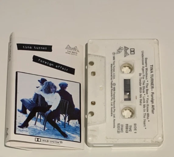 TINA TURNER Foreign Affair Cassette Tape Very Good+ Condition - Image 1 of 2