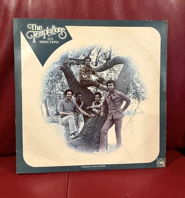 The Temptations All Directions Vinyl LP Record 1972 - Image 1 of 4