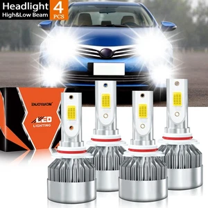 For Toyota Corolla 2017 2018 LED Headlight Bulbs 9005 High Low Beam Combo Kit - Picture 1 of 11