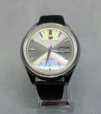 Seiko 5 Sportsmatic Deluxe 7619 7010 Watch Vintage Auto - Image 1 of 4