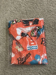 2025 Chesapeake Baysox Hawaiian Shirt SGA 2XL Adult Size. New In Bag - Picture 1 of 2