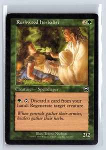 (2x) RUSHWOOD HERBALIST – MTG Magic the Gathering Card – Mercadian Masques - Picture 1 of 6