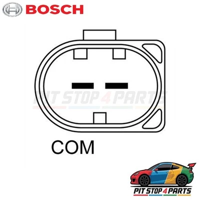 Bosch 0986047650 Alternator 166 mm Fits Citroën XM 1989-1994 0131543502 - Image 1 of 4
