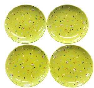Opalhouse Stoneware Appetizer Plates 4-Pack – New, Dishwasher & Microwave Safe - Picture 1 of 12