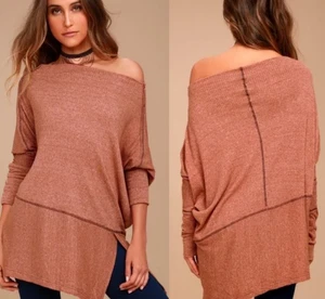 New We the Free Londontown Ribbed Thermal Womens L Acorn Top Long Sleeve - Picture 1 of 8