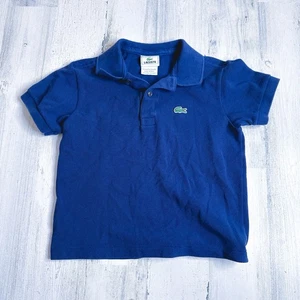 Lacoste Kids' Polo Shirt Size 6 Dark Blue Marine - Picture 1 of 6