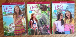 EUC Lot of 3 American Girl of the Year "Lea" Books  1-3 by Lisa Yee/Kellen Hertz - Picture 1 of 3