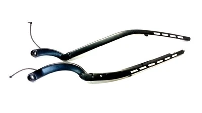 09-19 JAGUAR XJ XJR XF XFR XFR-S WINDSHIELD WIPER ARM SET LEFT RIGHT OEM 031225 - Image 1 of 4