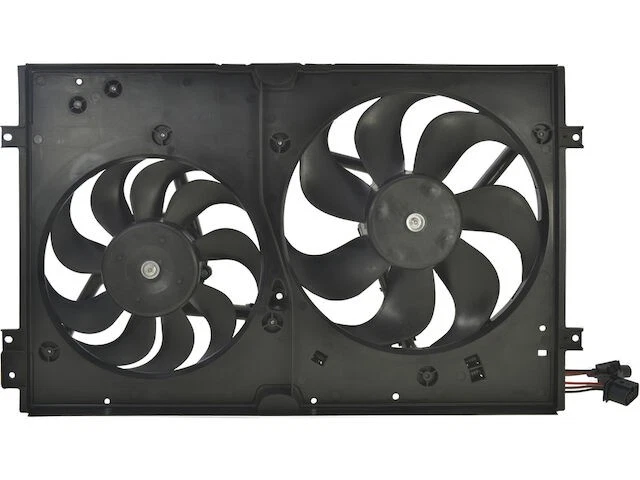 Conjunto de ventilador de radiador para Audi TT 2000-2006 1,8 L 4 cil 2003 2004 2001 NJ491SF Foto 1 de 1