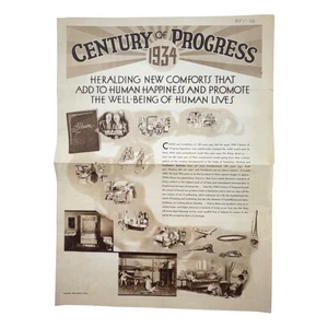 American Radiator Standard Sanitary Century Of Progress 1934 Chicago Worlds Fair - Picture 1 of 10