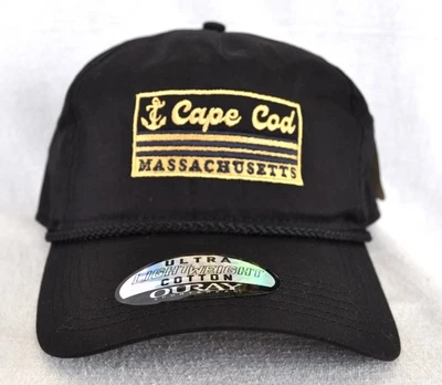 *CAPA COD MASSACHUSETTS* Chapéu boné bola barco vela snapback *OURAY 51412-3* - Imagem 1 de 3