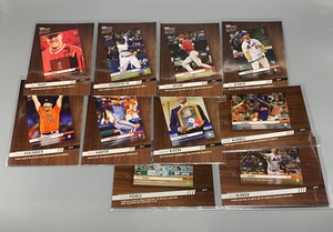 Inserto Topps Serie 1 2020 TOPPS NOW REVIEW 2019 SET COMPLETO (10 carte) - Foto 1 di 5