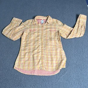 The North Face Women Plaid Shirt Barilles Organic Cotton Long Sleeve Medium - Bild 1 von 12