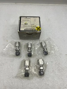 Lot of 5 SSP Instrumentation ISSU4BFC4 Unilok SS BFC 04X04 SS bulkhead 1/4 x 1/4 - Picture 1 of 3