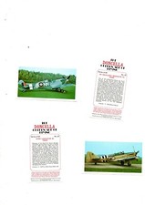THE DONCELLA GOLDEN AGE OF  FLYING   FULL SETS 24 CARDS ISSUED 1977  MINT