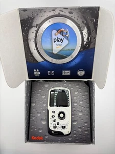 Kodak Play Hard Sport Waterproof Digital Video Camera Works Original Box Bundle - Picture 1 of 11