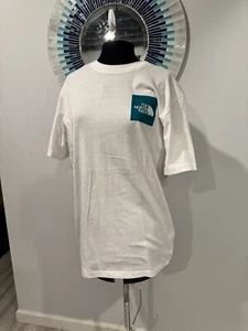 The North Face Men's M Short Sleeve Graphic T-Shirt White NEW - Picture 1 of 4