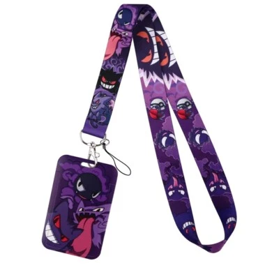 Gengar Trio Pokemon Lanyard Llavero y Soporte de Identificación Paquete - ¡¡Envío Rápido!!! Foto 1 de 4