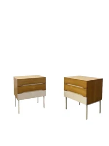 Pair of Interlübke Side Tables / Chests of Drawers, 1970s, Germany - Picture 1 of 14