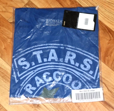 Resident Evil BIOHAZARD S.T.A.R.S. Official Collection Capcom Very Rare T Shirt - Image 1 of 4