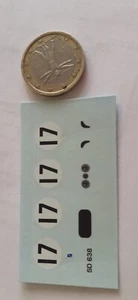 decalque decals43.com  decalcomanie 1/43 numéro 17 pour renault 4cv ? - Picture 1 of 1