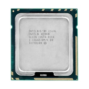 Tested INTEL XEON E5606 2.13GHZ QUAD CORE 8MB LGA1366 PROCESSOR - Picture 1 of 2