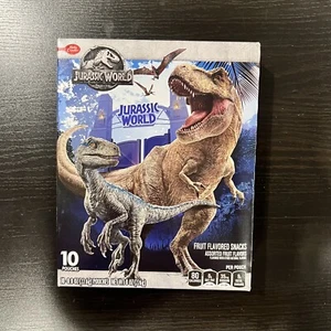 Jurassic World Dinosaur Fruit Flavored Snacks - Empty Box - Picture 1 of 2
