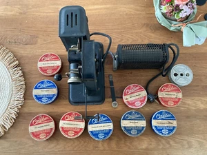 Vintage: Noris Filmprojektor 16 mm Filme+9 Original Ozaphan Filmrollen+1 Spule - Bild 1 von 14