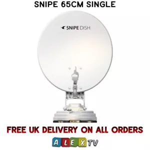 Selfsat Snipe Dish 65cm Single Foldable Automatic Satellite Dish Motorhome - Picture 1 of 6