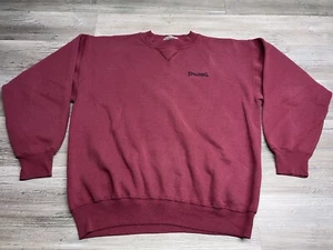 Vintage Spalding Athletic Essential Mini Logo Embroidered Sweatshirt Crewneck L - Bild 1 von 6
