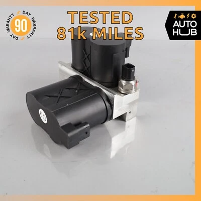 Bomba de suspensión bloque de válvula hidráulica trasera Mercedes R230 SL550 CL63 AMG OEM 81k Foto 1 de 4