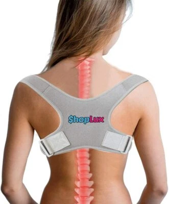 ShopLux Shoulder Back Posture Corrector Effective and Comfortable Injury Rehab - Image 1 of 4