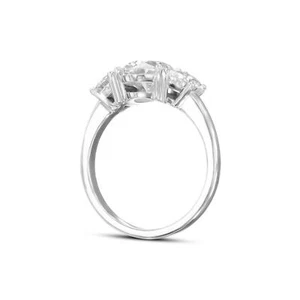 Diamond Engagement Ring VS1 F Oval 3.80 Ctw Lab Created IGI Certified Sparkling - Picture 1 of 5