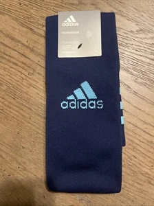CALZINI NUOVI CON SCATOLA ADIDAS 2020-21 GALLES BLU NAVY/BABY EDIZIONE GK LG US TAGLIA 10-12 - Foto 1 di 10